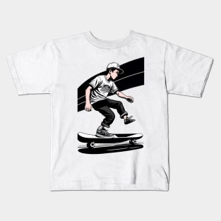 Skateboarder Kids T-Shirt